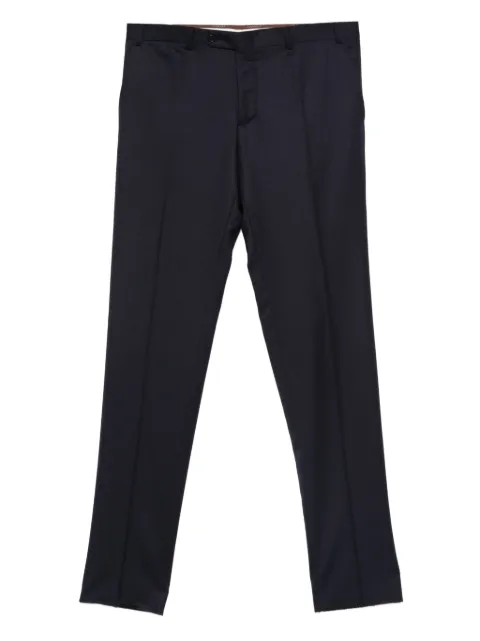 Canali belt-loops trousers