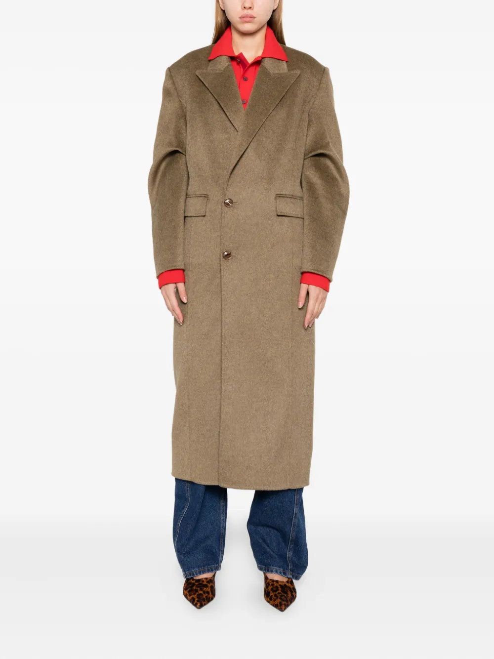 Séfr Colette single-breasted coat | Single Breasted Coats | Image 2