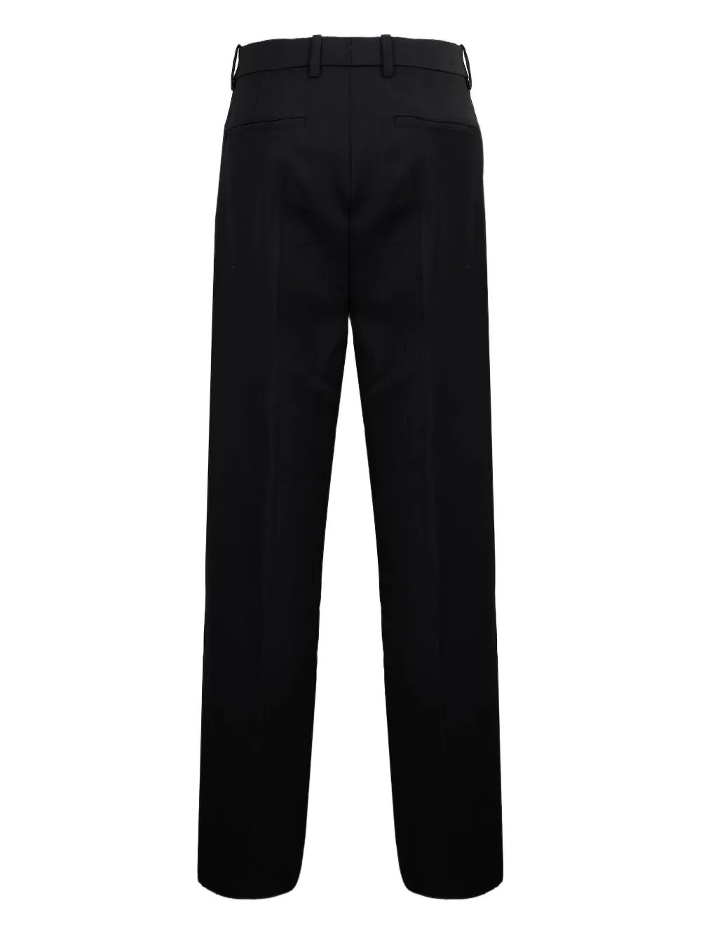 Helmut Lang pleat-detail trousers - Zwart