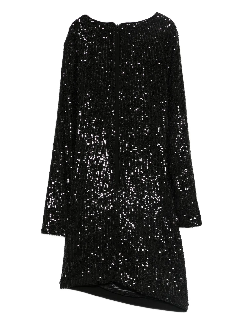 TWINSET Kids Jurk verfraaid met pailletten Zwart