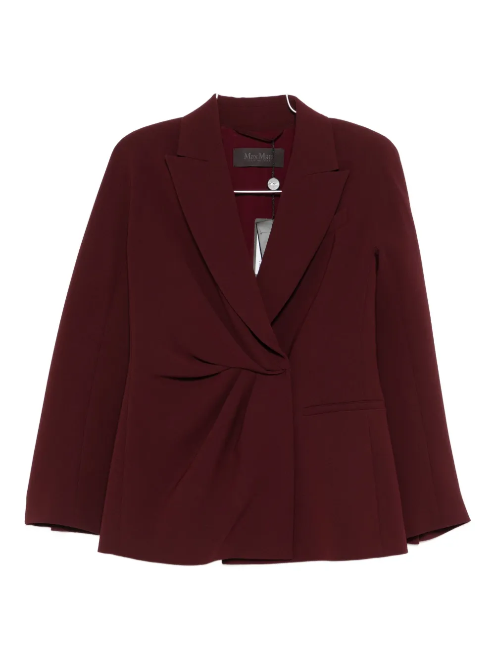 Max Mara twist-detail jacket | Red | Image 1