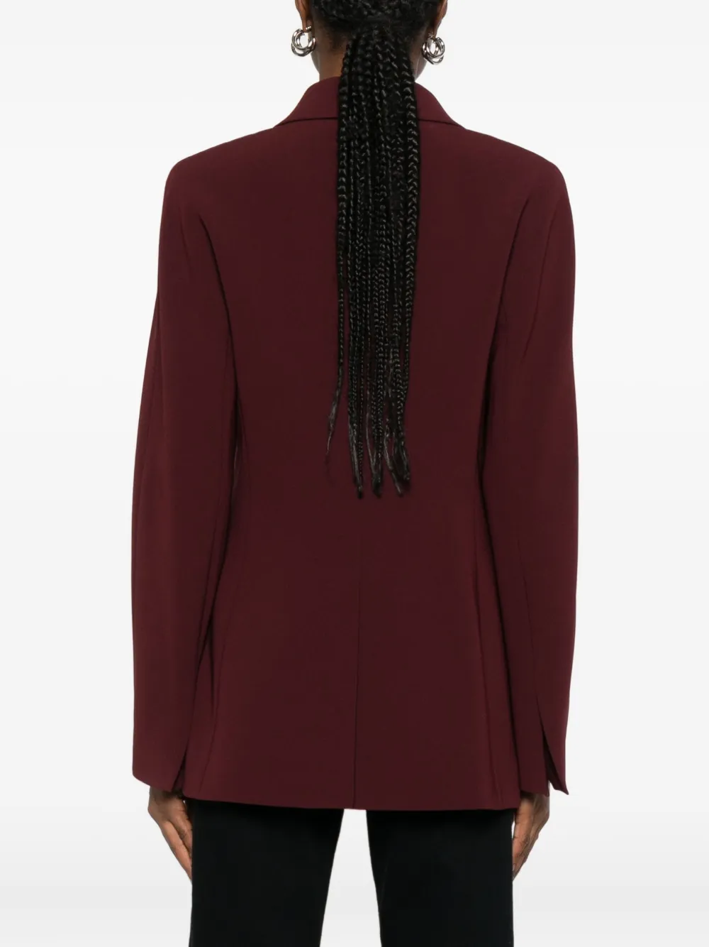 Max Mara Jack met gedraaid detail Rood