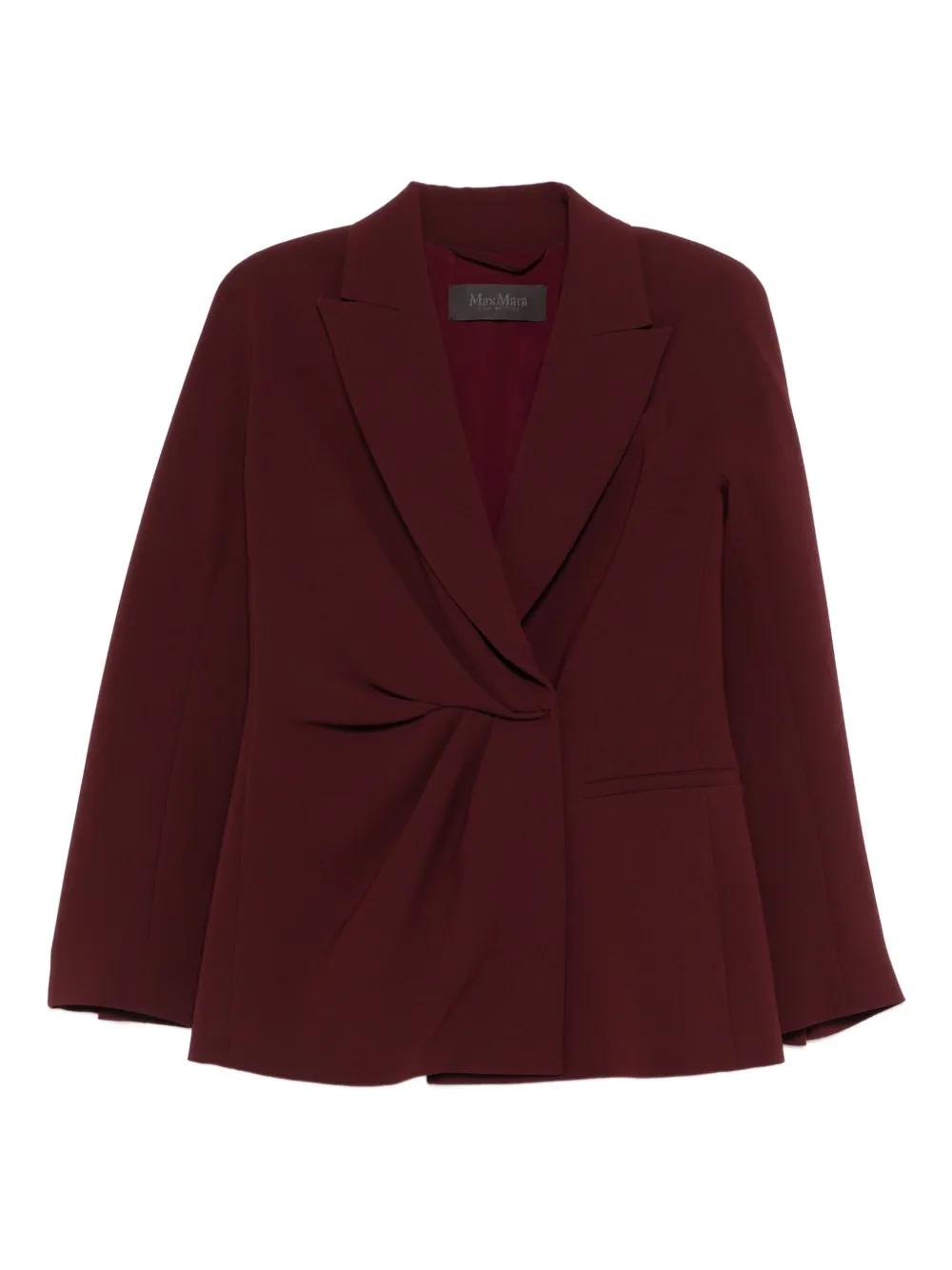 Max Mara twist-detail jacket | Red | Image 1