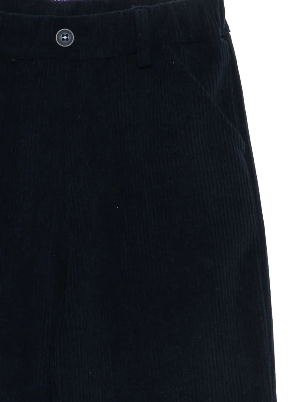 Lalalù Corduroy Trousers In Blue