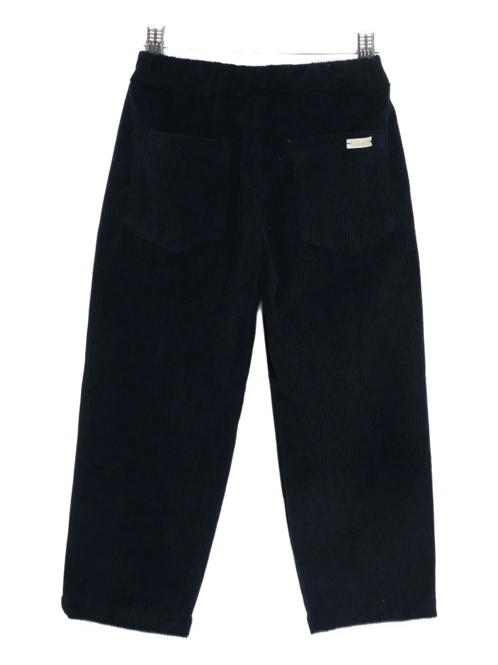 Lalalù Corduroy Trousers In Blue