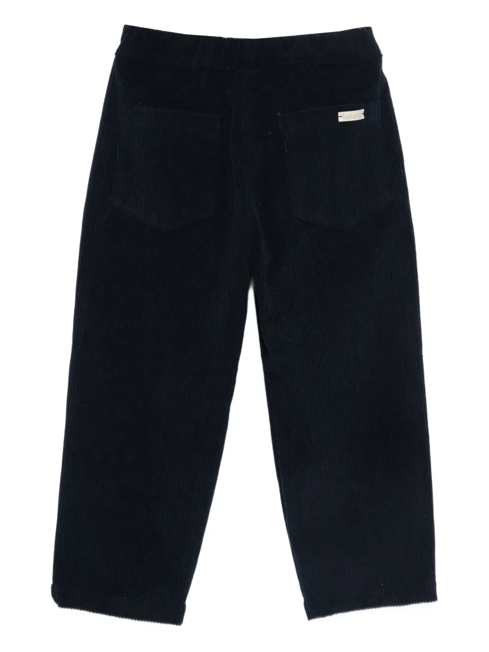 LALALU Ribfluwelen broek Blauw