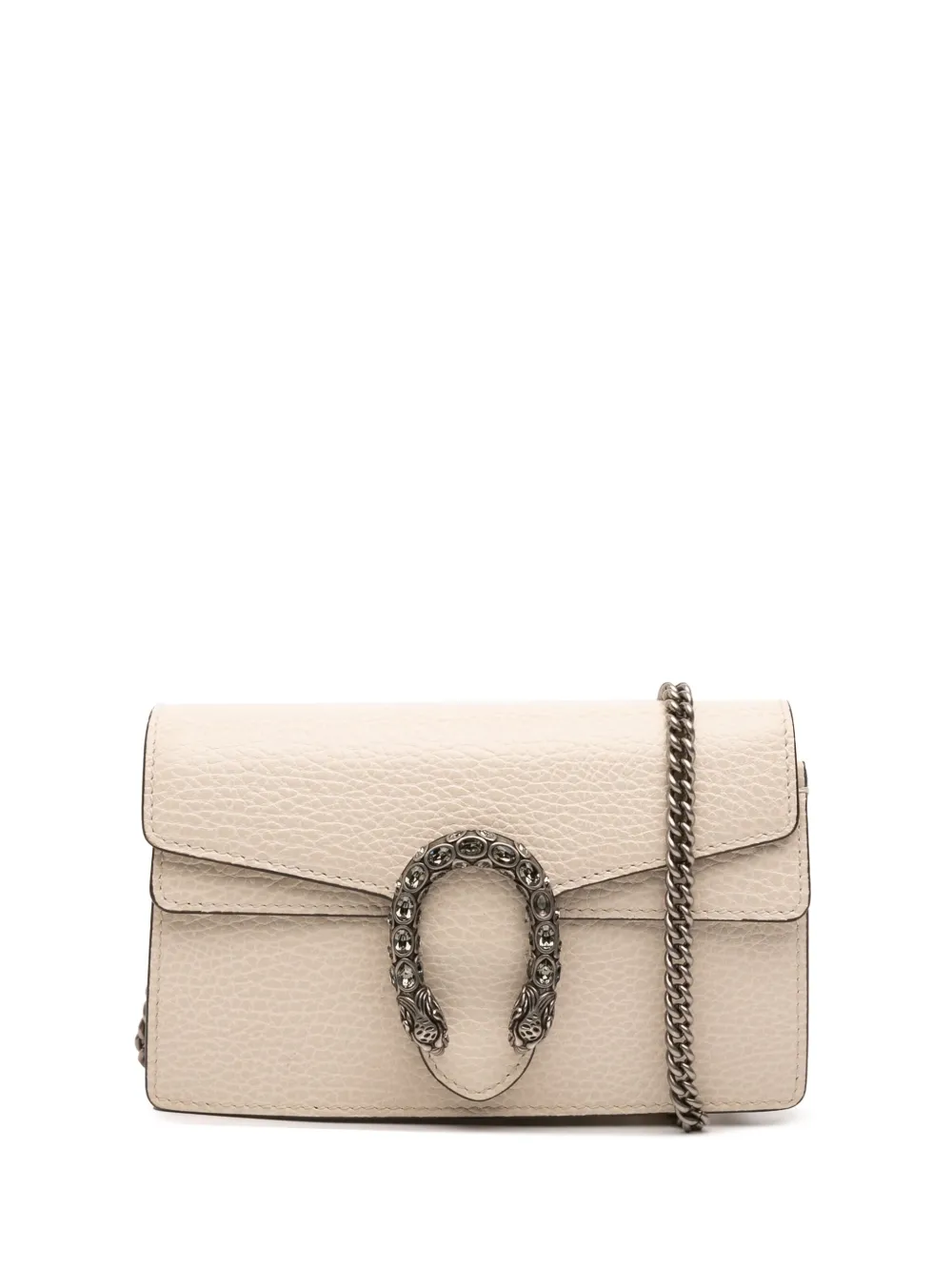 Gucci Pre-Owned 2016-2025 Mini Dionysus Leather crossbody bag | White | Image 1
