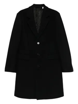 ジャケット・アウター Greg Lauren WOOL GL1 BUTTON SPINE COAT Greg Lauren GL1 Button Spine Coat | Black | FARFETCH
