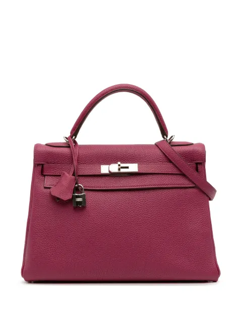 Hermès Pre-Owned 2011 Togo Kelly II Retourne Satchel-Tasche 32cm