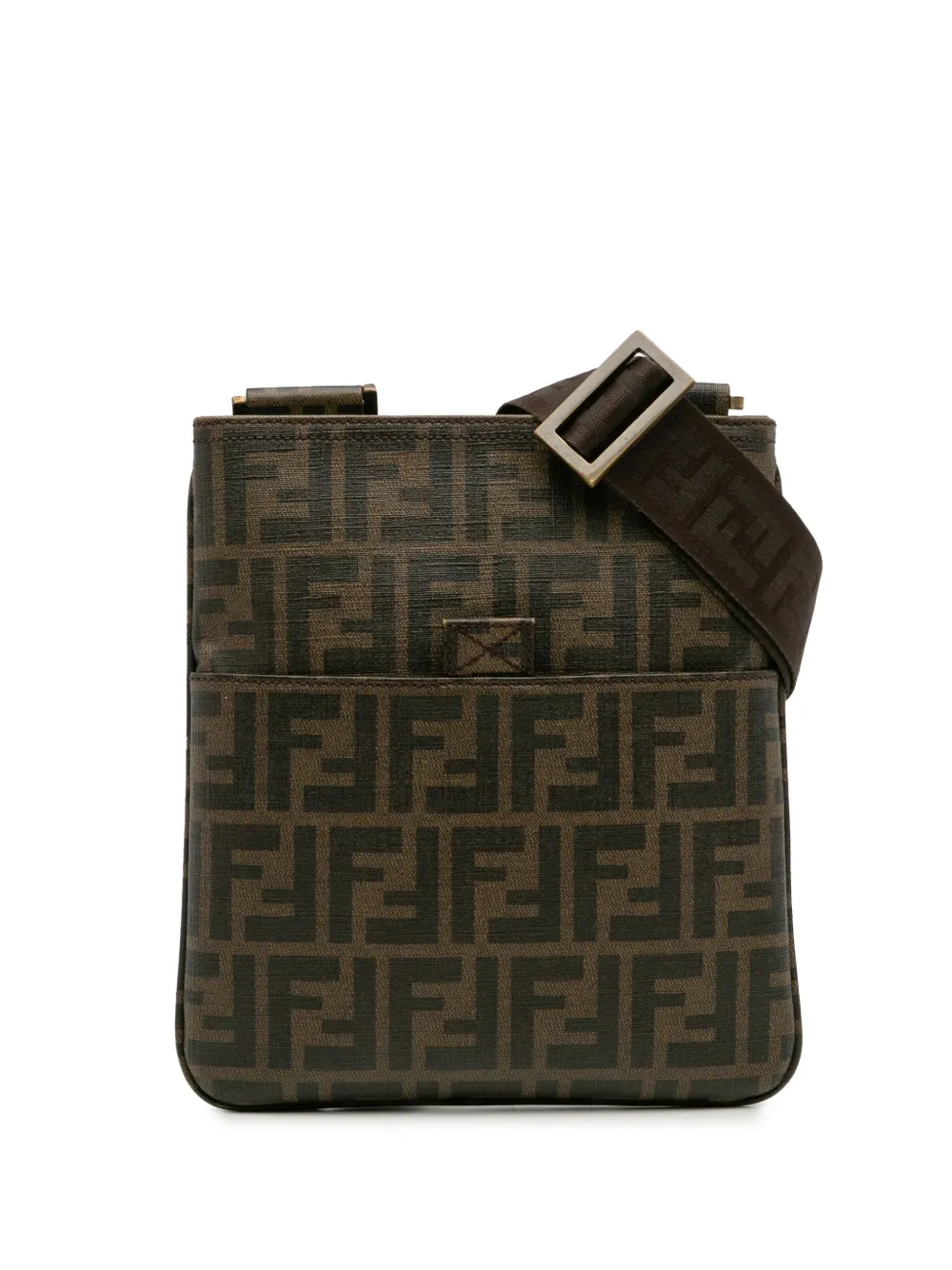 Fendi Pre-Owned 2010-2025 Zucca Spalmati crossbody bag | Brown | Image 1
