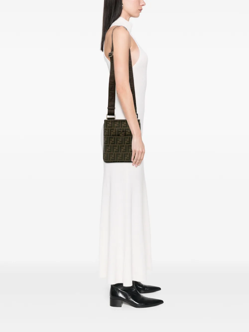 Fendi Pre-Owned 2010-2025 Zucca Spalmati crossbody bag | Pre-Owned | Image 2
