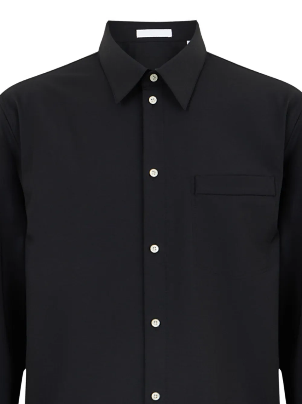 Helmut Lang Button-up overhemd Zwart