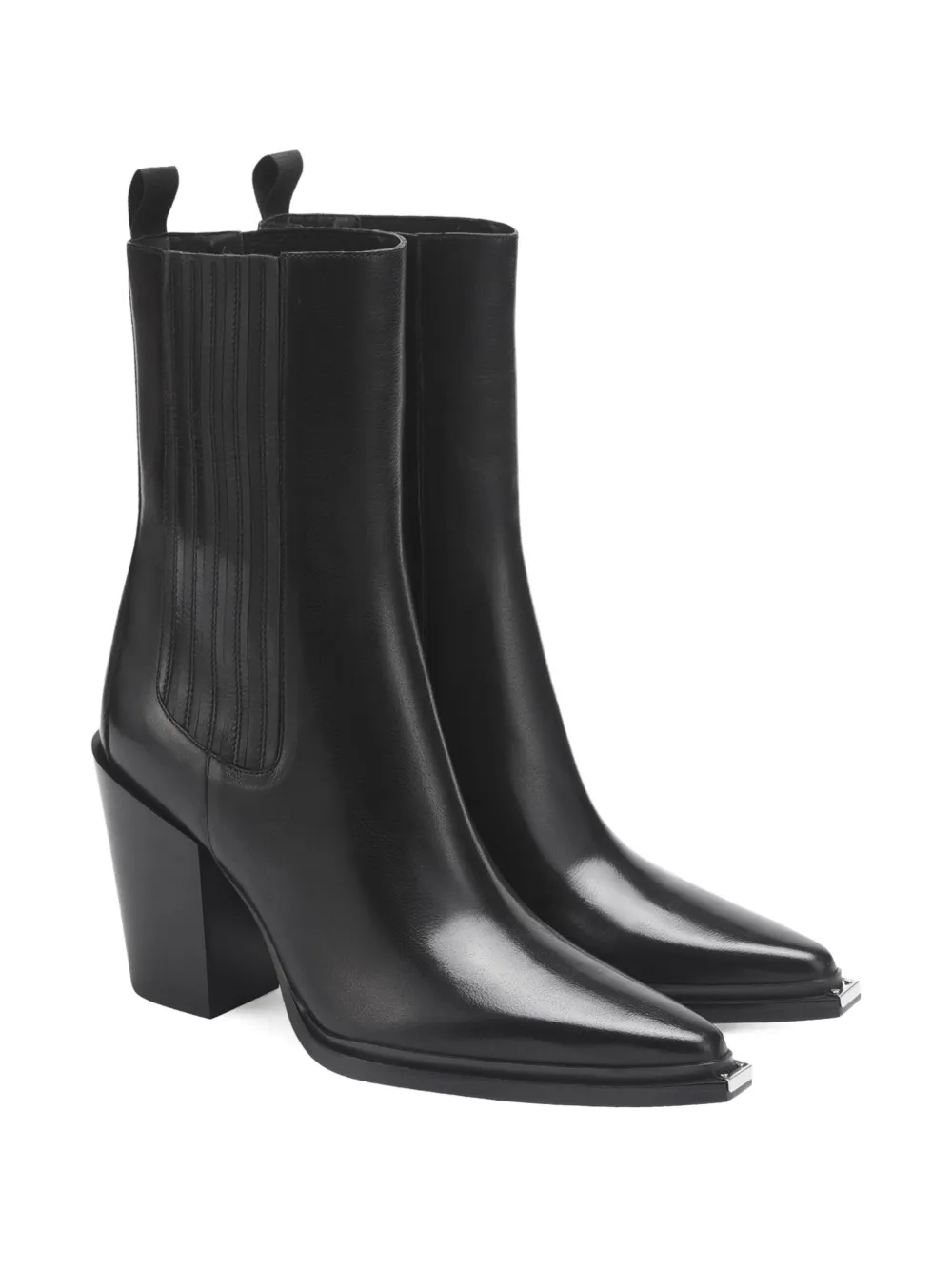 Potamy Leather Chelsea Boots In Black