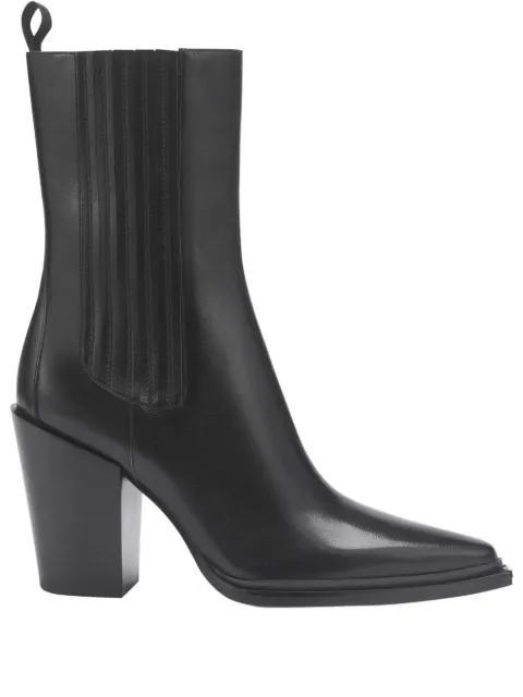 POTAMY leather Chelsea boots