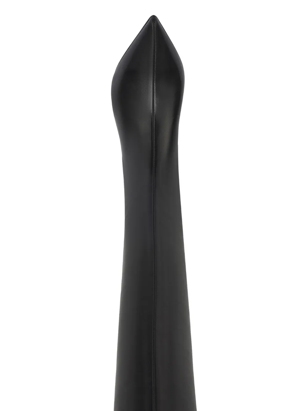 Potamy Leather Knee-high Boots In Black