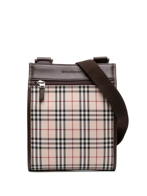 Burberry Pre-Owned 2000-2017 House Check Canvas crossbody bag