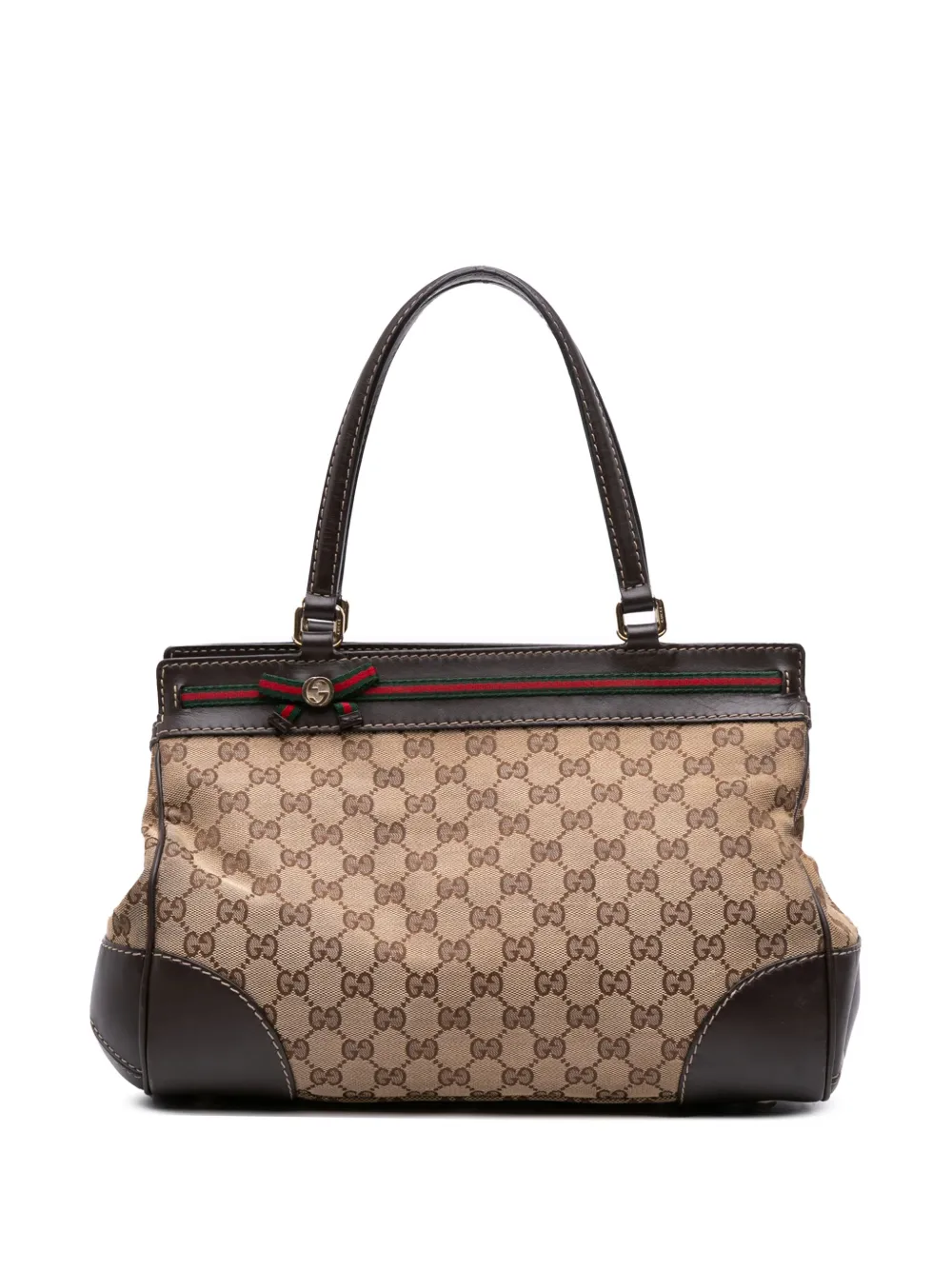 Gucci Pre-Owned 2016-2025 GG Canvas Mayfair tote bag | Brown | Image 1