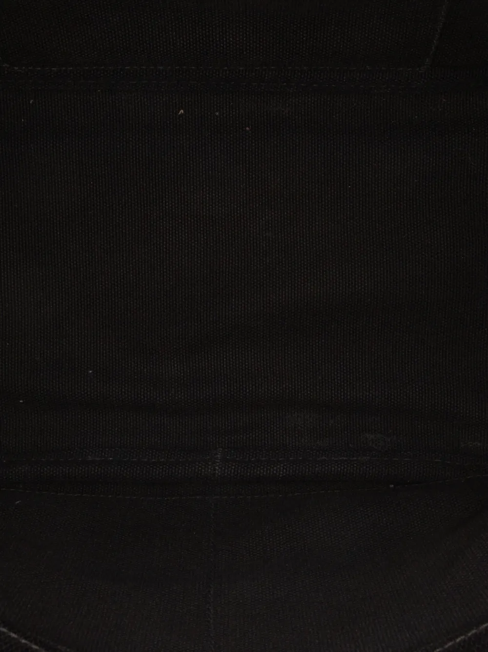 Pre-owned Prada 2013-2025 Small Canvas Canapa Logo Satchel In Black