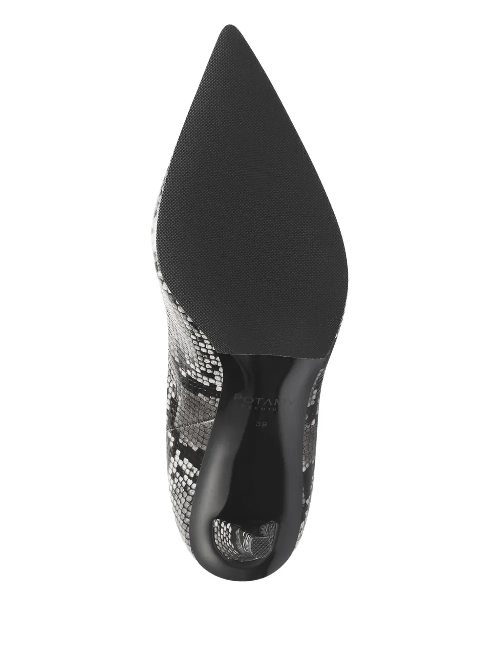 Potamy Leather Knee-high Boots In Multi