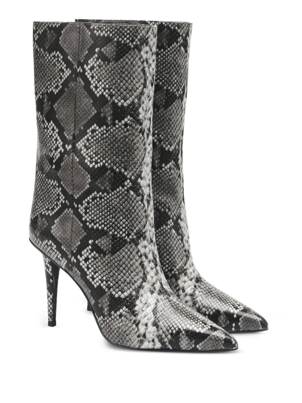 Potamy Leather Knee-high Boots In Multi