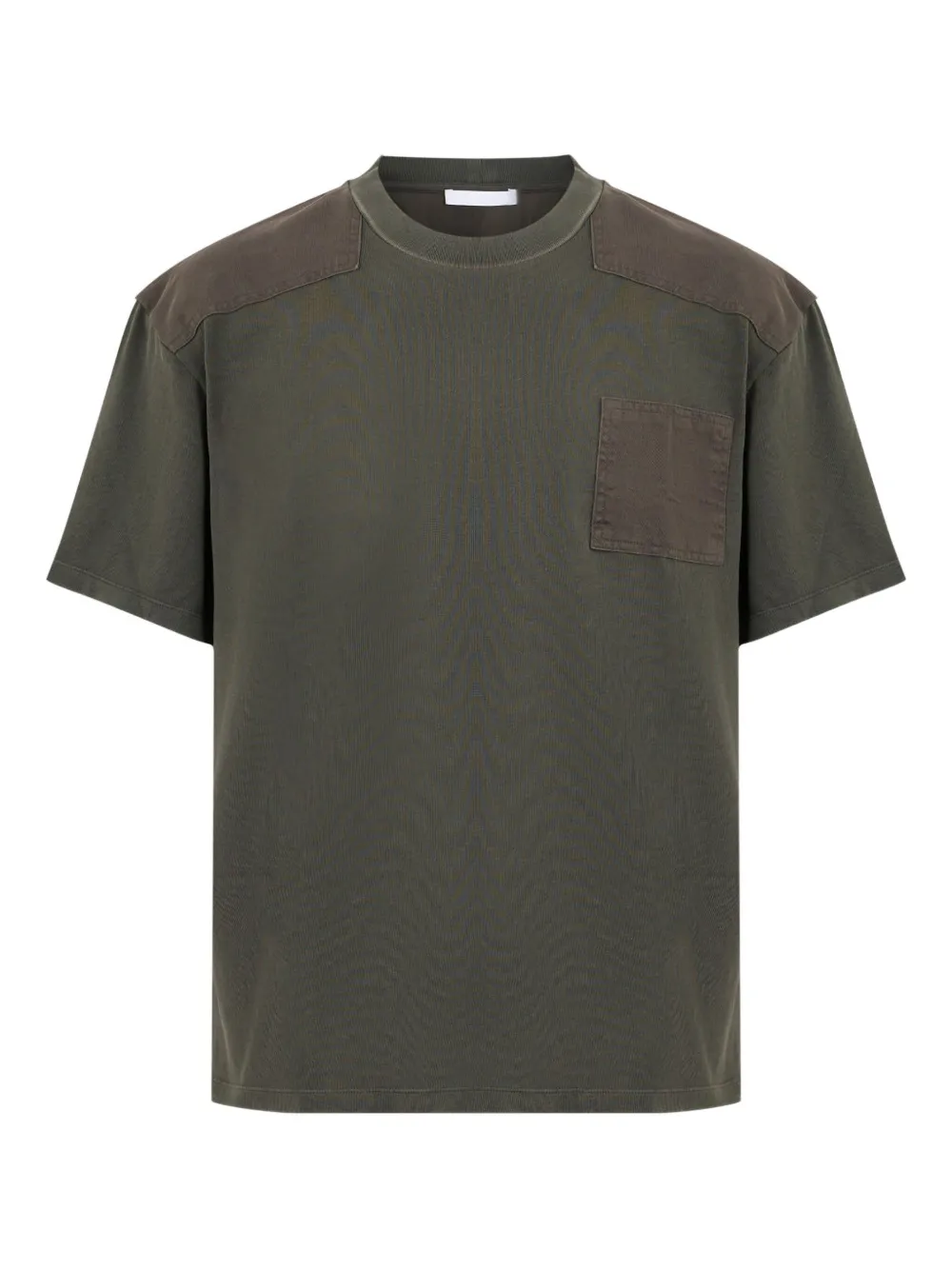 Helmut Lang playera con cuello redondo | verde | Image 1