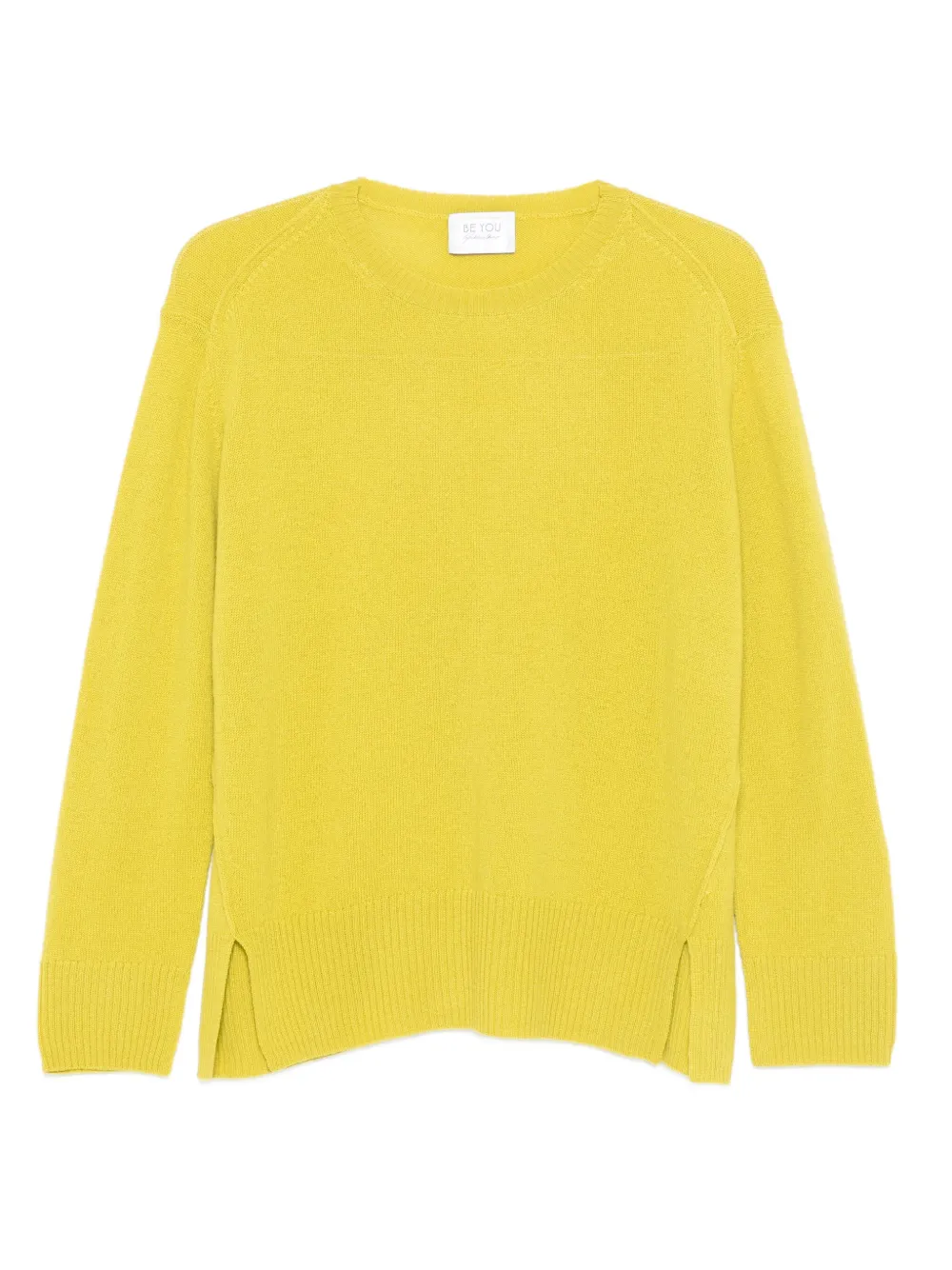 be you side-slits sweater | Yellow | Image 1