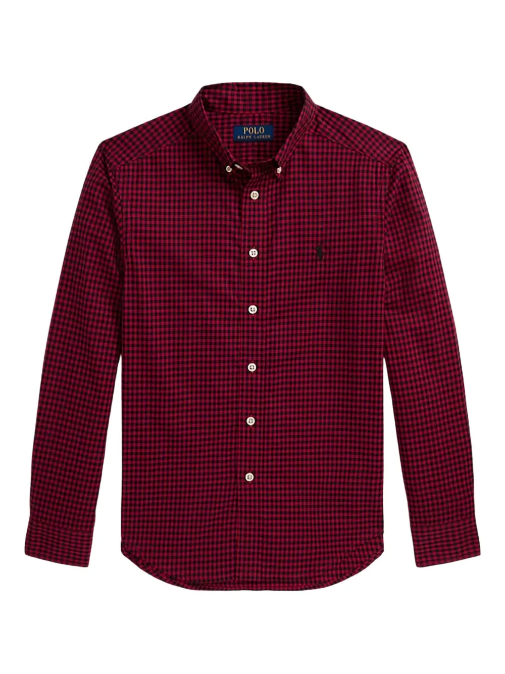 POLO RALPH LAUREN KIDS gingham shirt | Red | Image 1