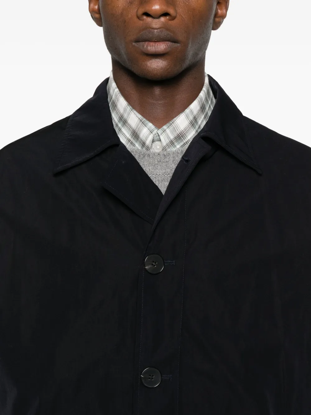 AMARANTO Button-down jas Blauw
