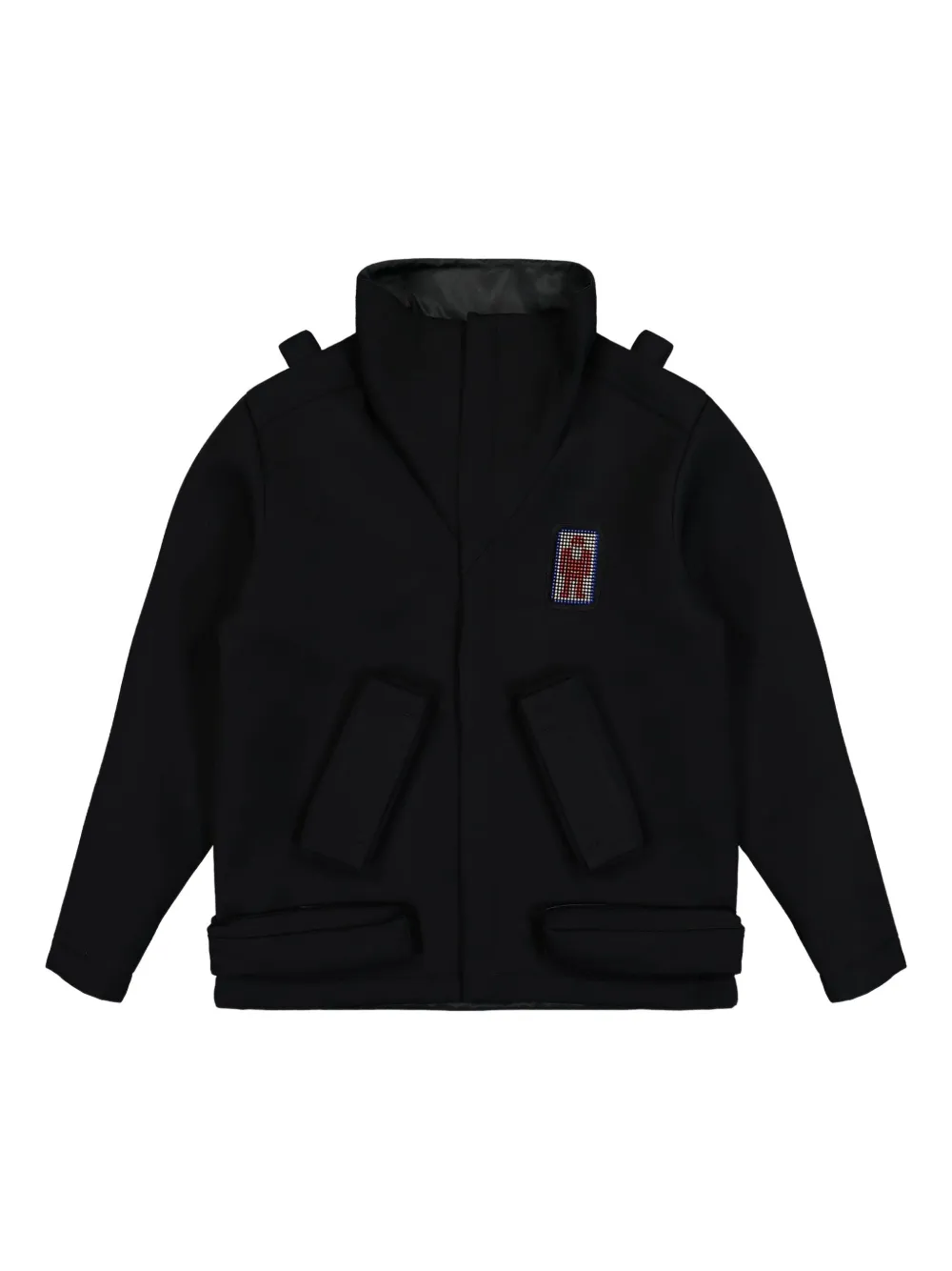 Walter Van Beirendonck chamarra Beep Beep | negro | Image 1