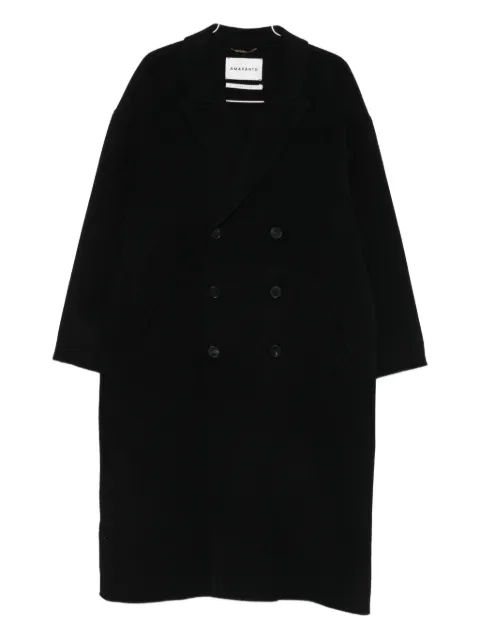 AMARANTO  double-breasted coat