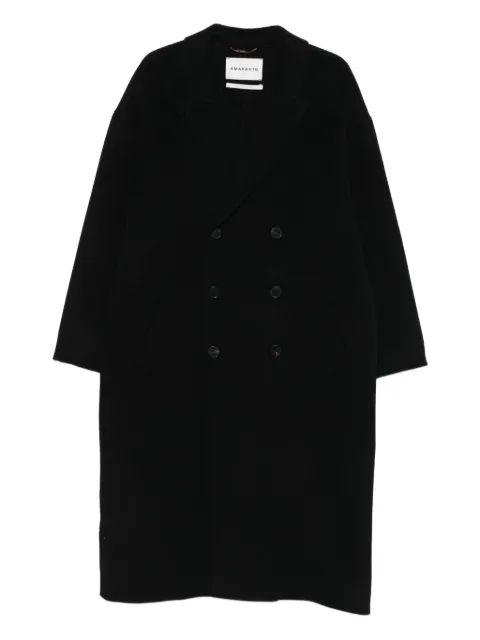 AMARANTO  double-breasted coat