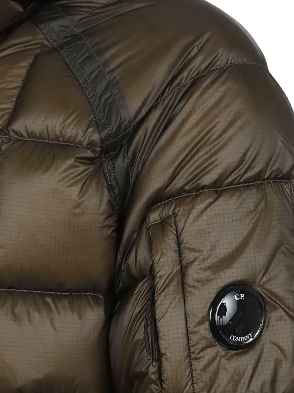C.P. Company D.D. Shell Hooded Puffer Jacket | Green | FARFETCH