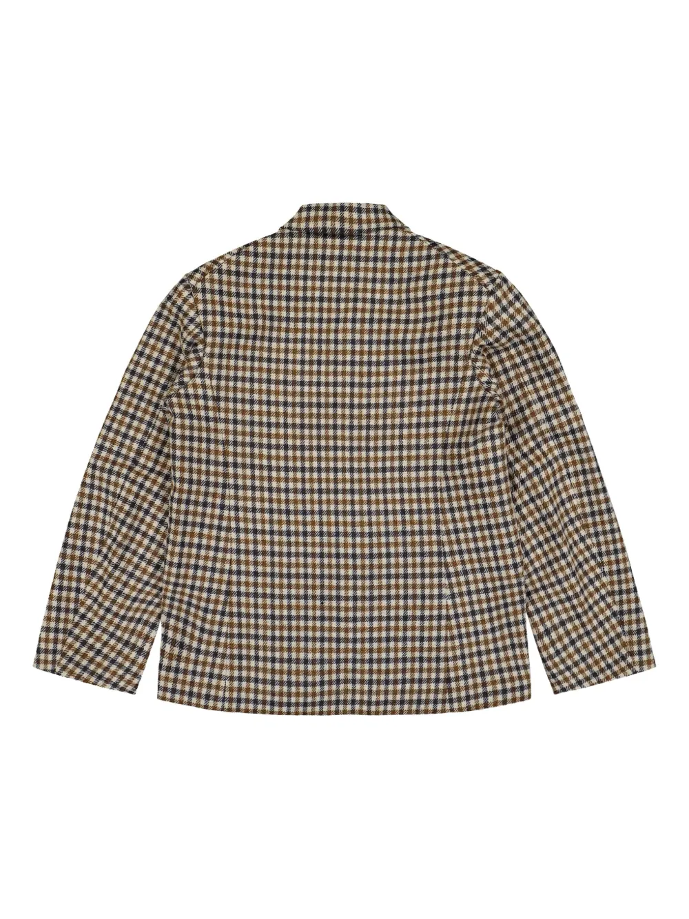 Walter Van Beirendonck Houndstooth Blazer In Green