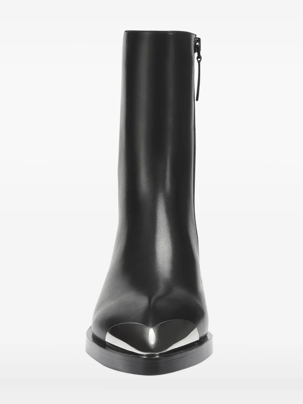 Potamy Knöchelhohe Lederstiefel In Black