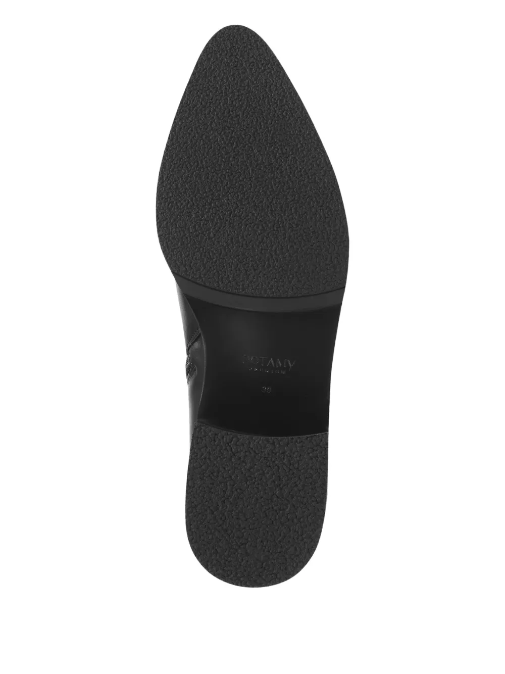 Potamy Knöchelhohe Lederstiefel In Black