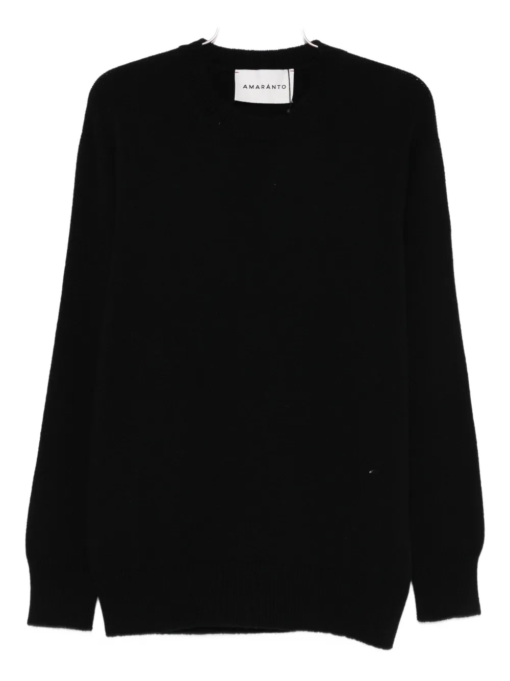 AMARANTO  suéter con cuello redondo | negro | Image 1