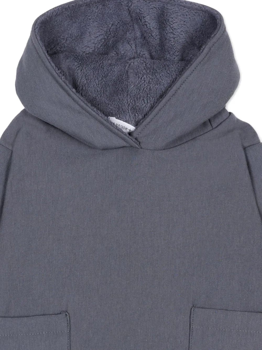 Bamboom Hooded Ear Detail Sweatshirt In Blue