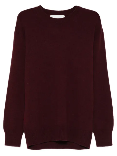 AMARANTO  round-neck sweater 