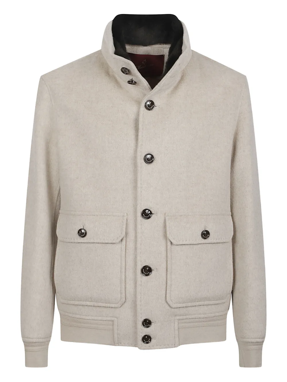 Montecore button-pocket bomber jacket | Neutrals | Image 1