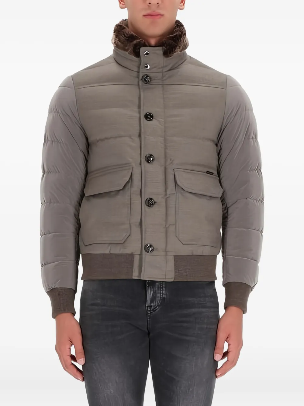 Moorer Fantoni jacket | Grey | Image 1