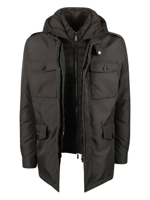 Moorer Isac hooded jacket