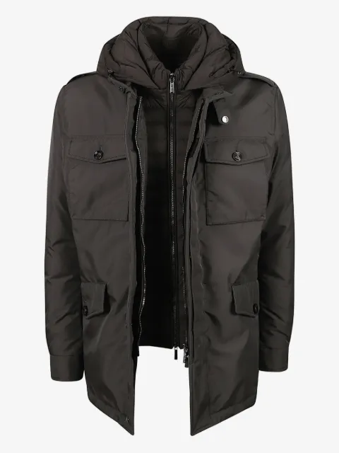 Moorer Isac hooded jacket