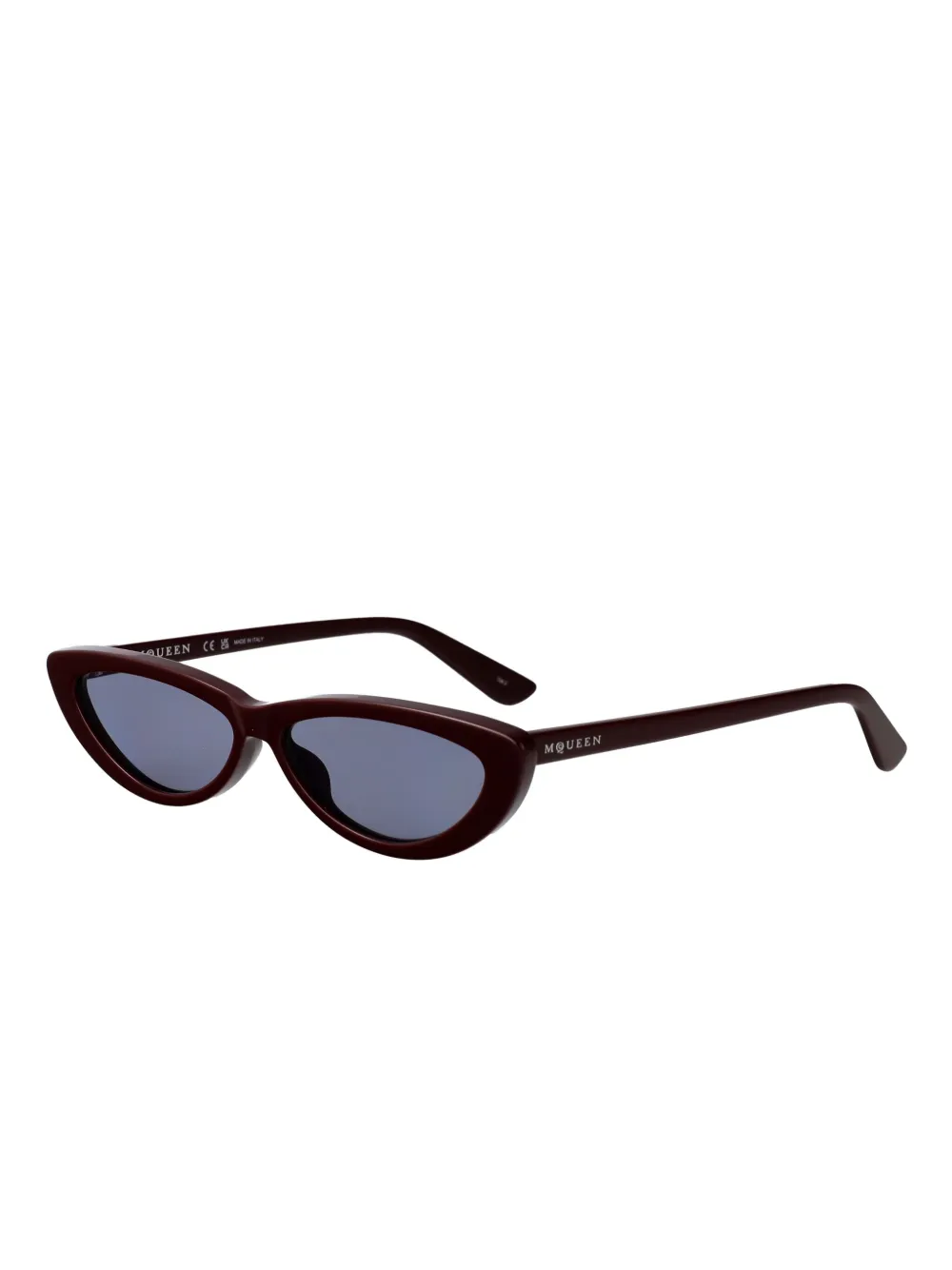 Alexander McQueen Eyewear cat-eye frame sunglasses - Bruin