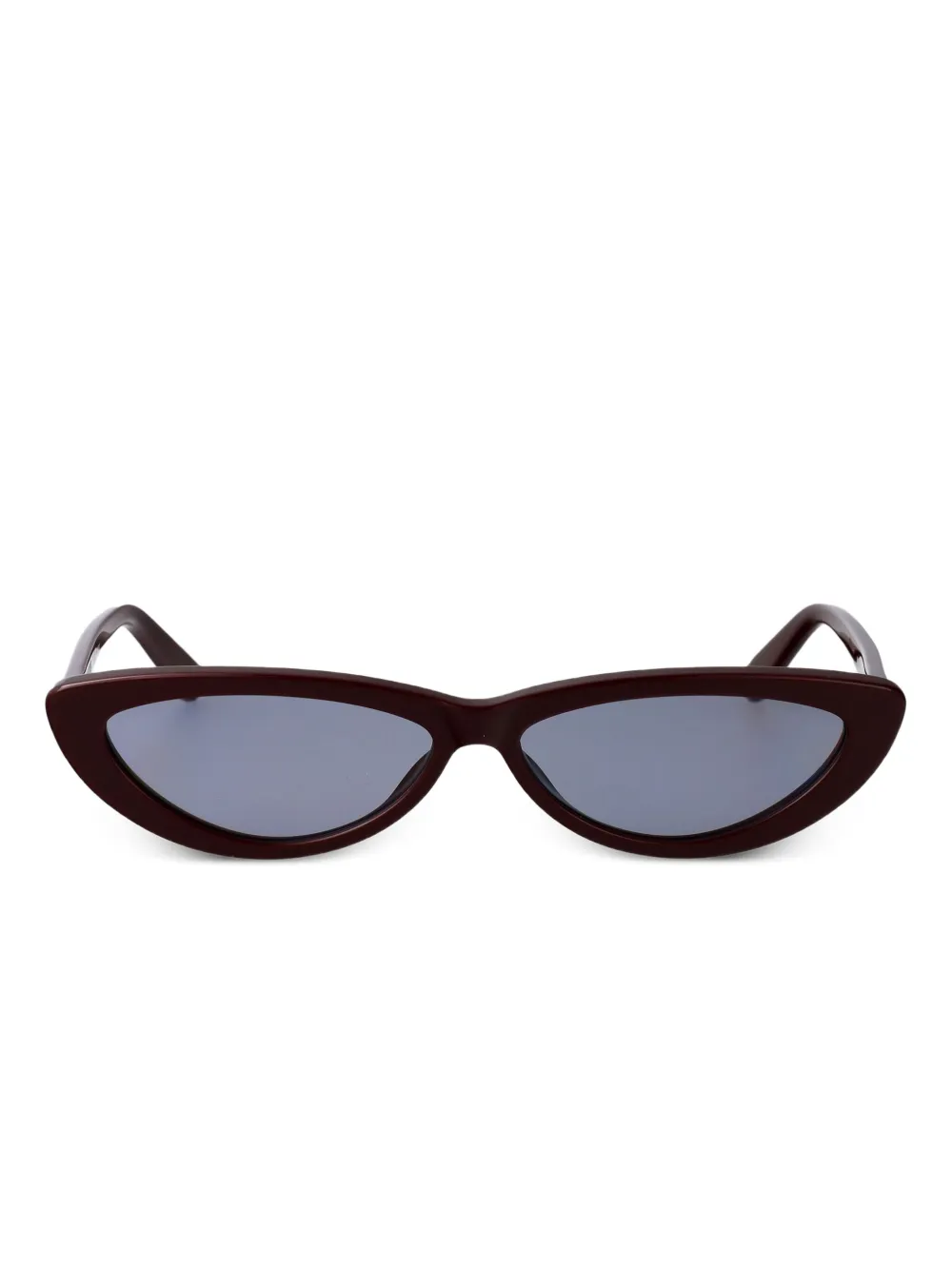 Alexander McQueen Eyewear cat-eye frame sunglasses - Marrone