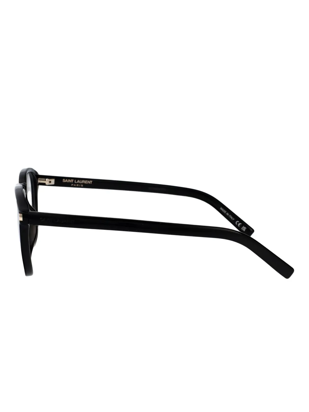 Saint Laurent Eyewear Bril met rond montuur Zwart