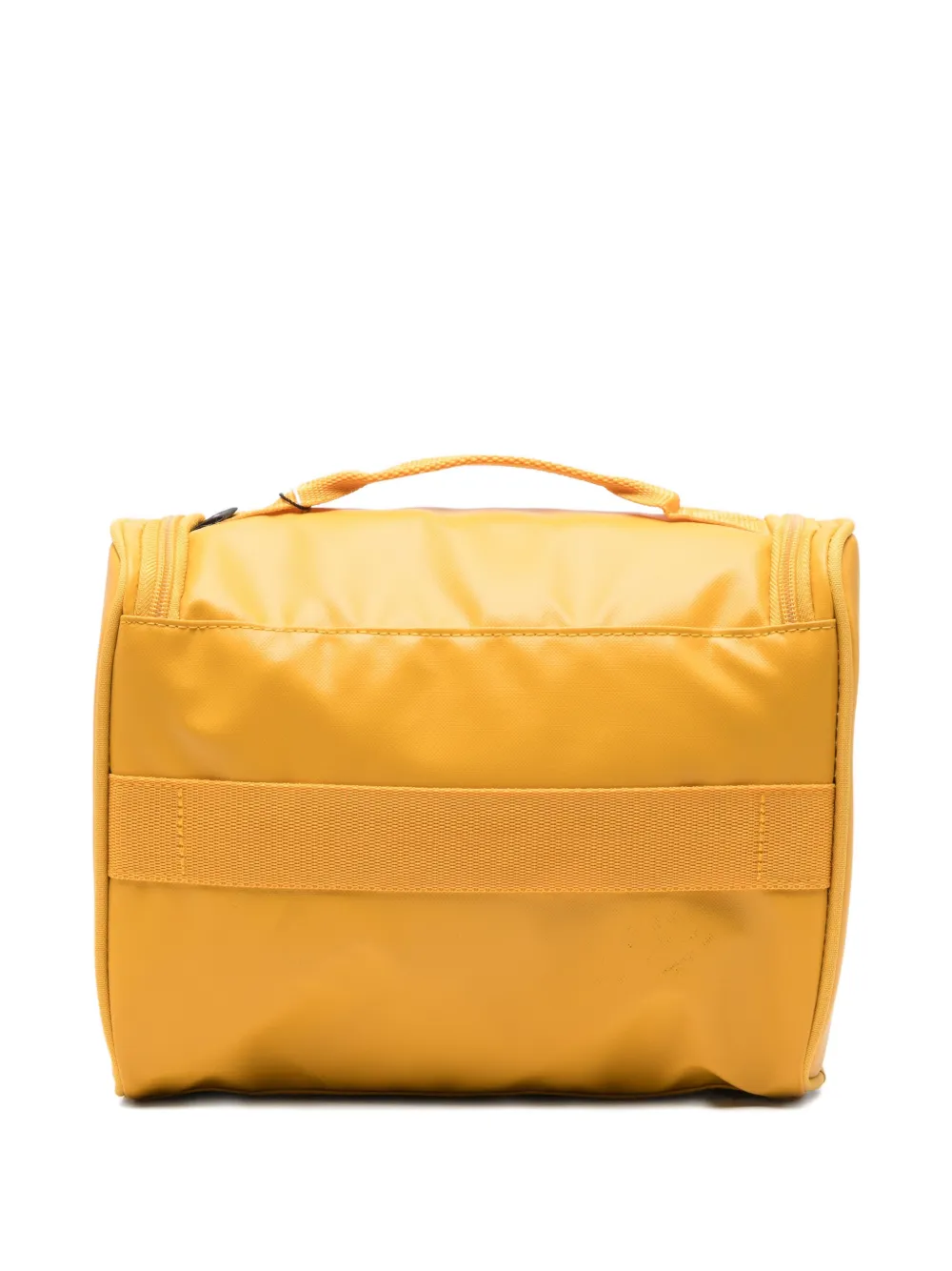 Mandarina Duck Logo-print Wash Bag In Orange