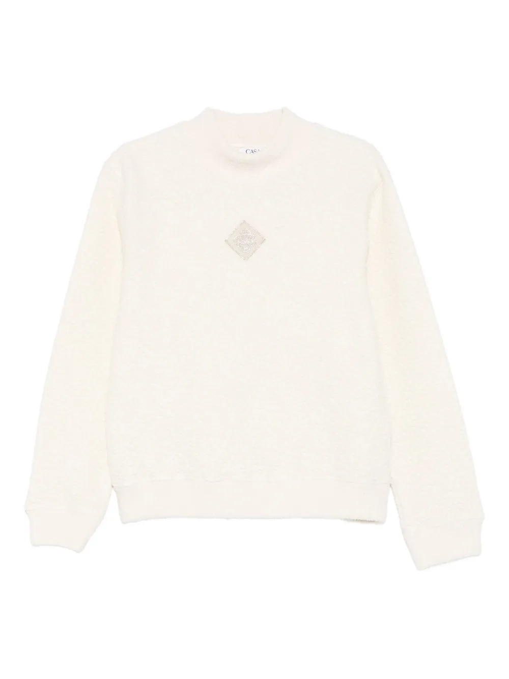 Casablanca textured sweatshirt | Neutrals | Image 1