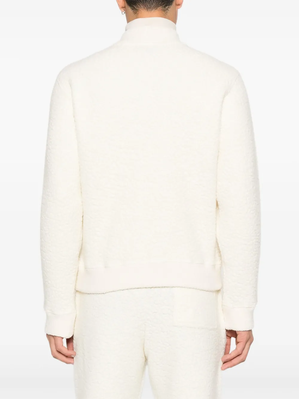 Casablanca Sweater met textuur Beige