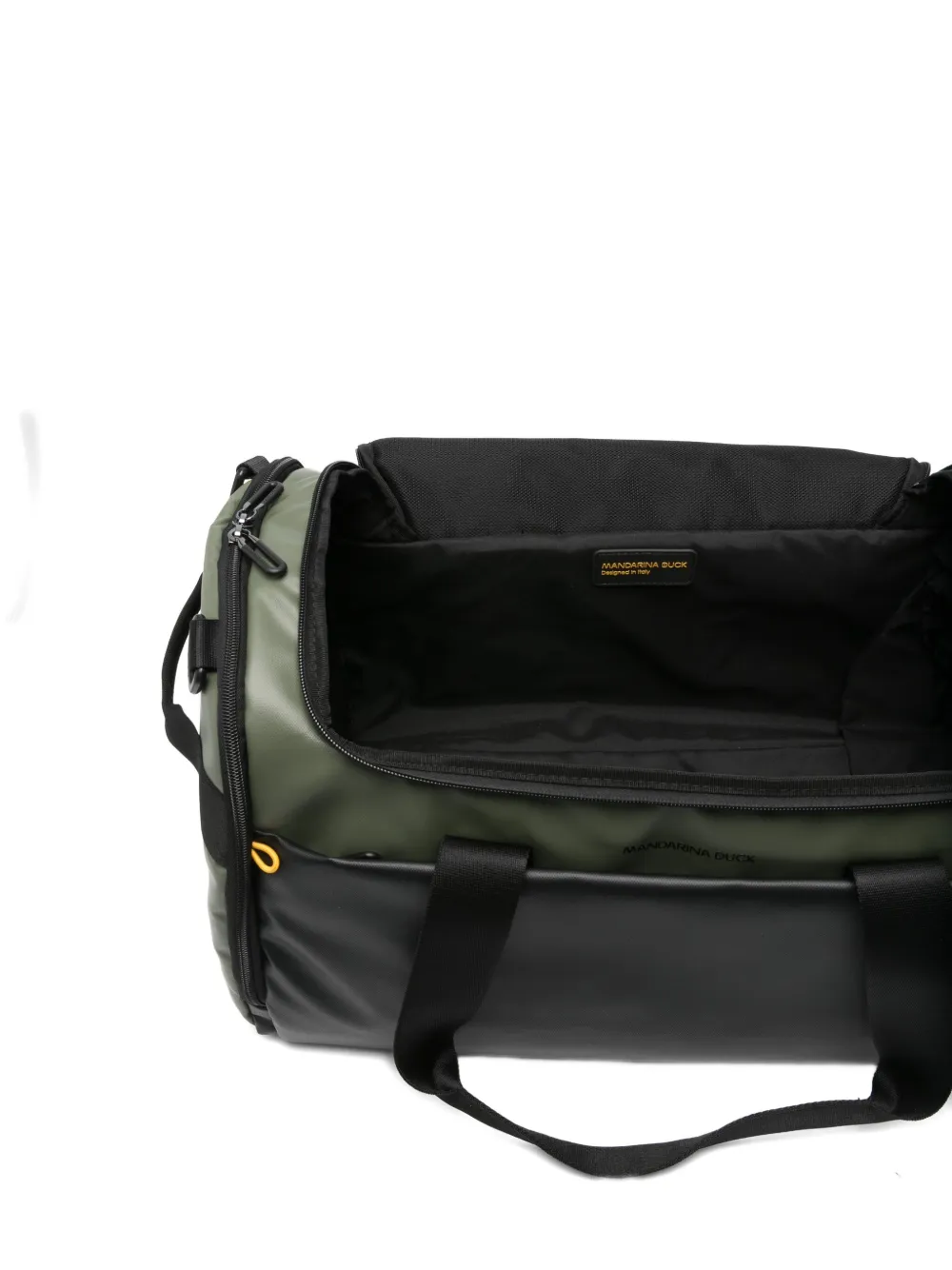 Mandarina Duck Logo Backpack In Green