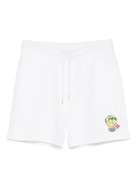 Casablanca drawstring graphic shorts